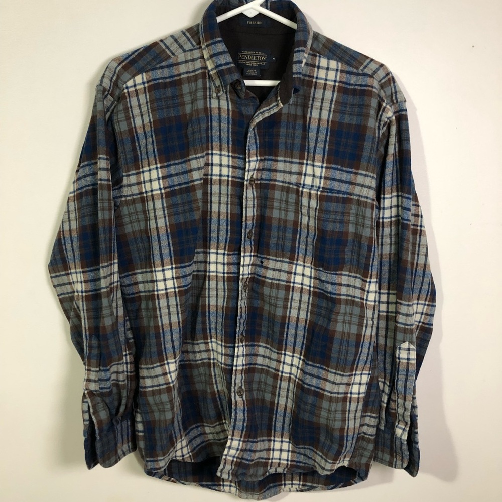 Pendleton "Fireside" Wool Button Shirt